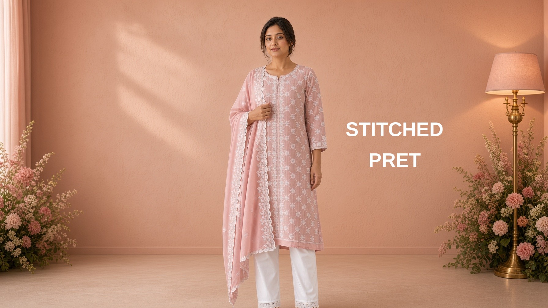 Stitched pret